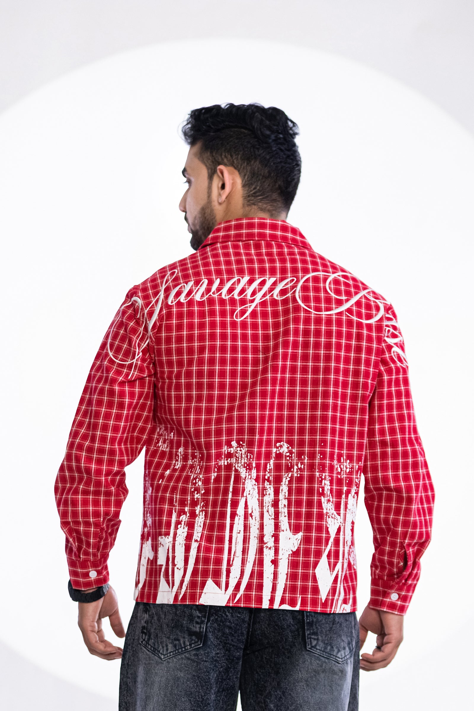 SAVAGE BASE SHIRT CROP LENGTH(BOXI FIT)
