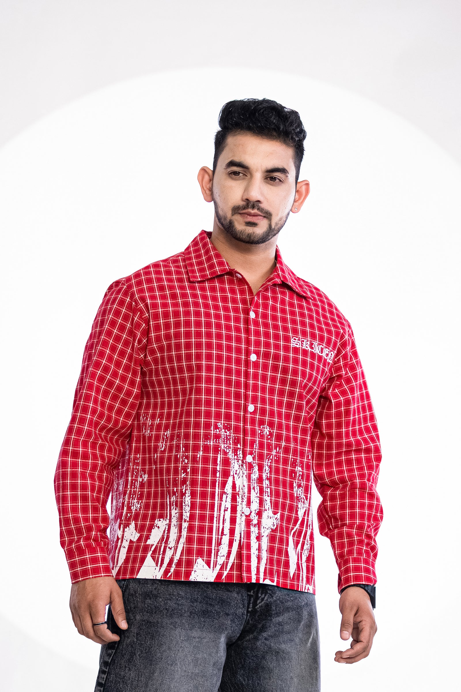 SAVAGE BASE SHIRT CROP LENGTH(BOXI FIT)