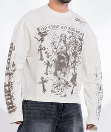 WAFFLE TEE FULL SLEEVE