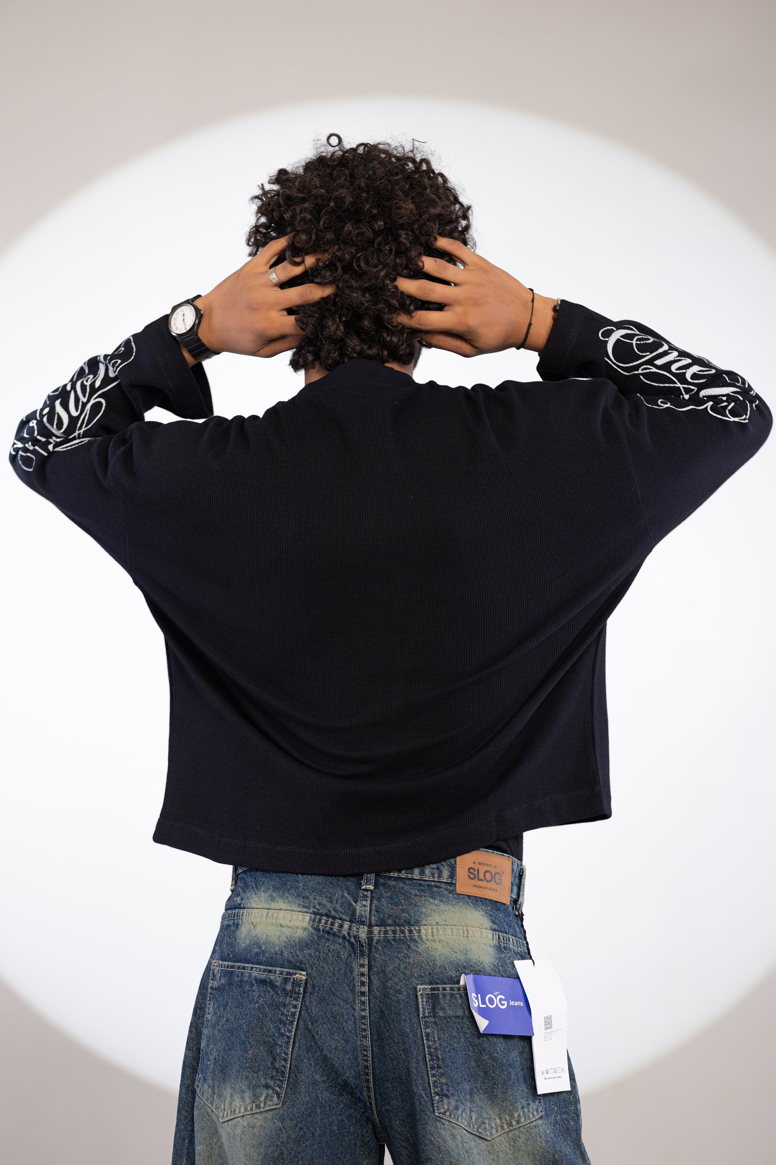 WAFFLE TEE FULL SLEEVE