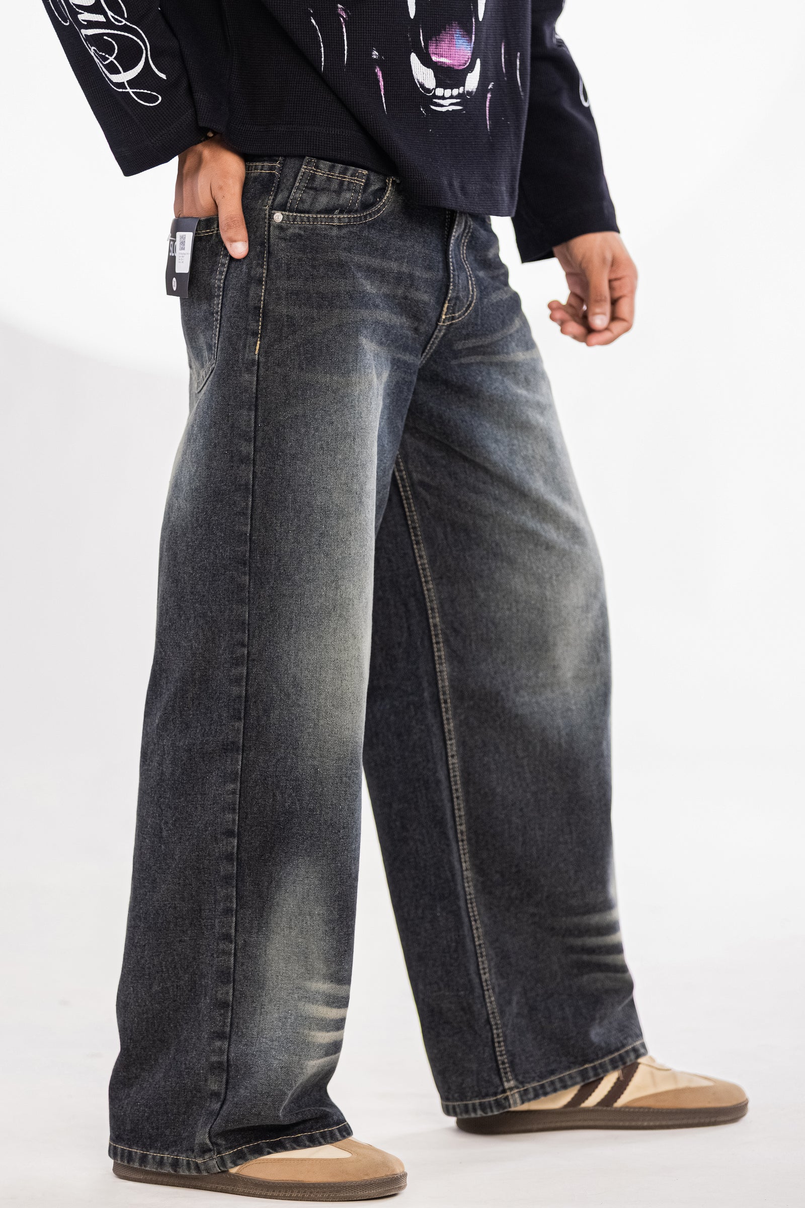 SLOG BAGGY DENIM