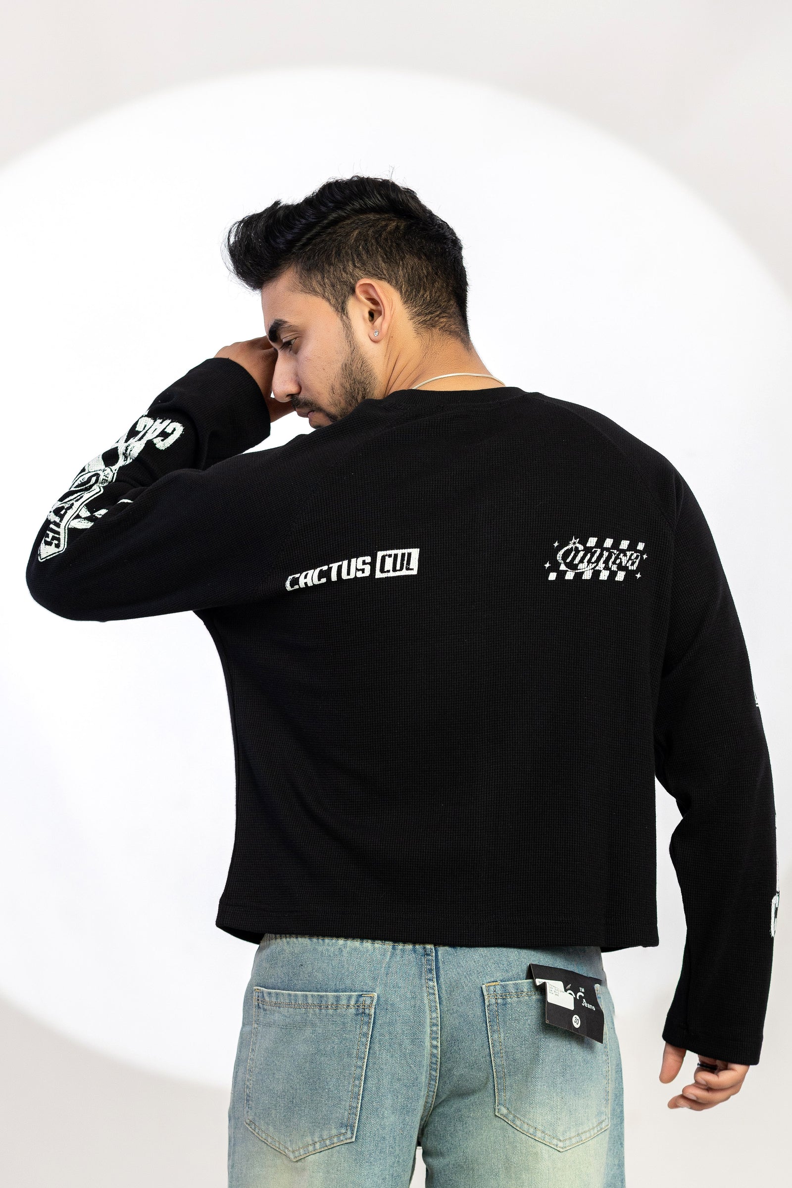 WAFFLE TEE FULL SLEEVE