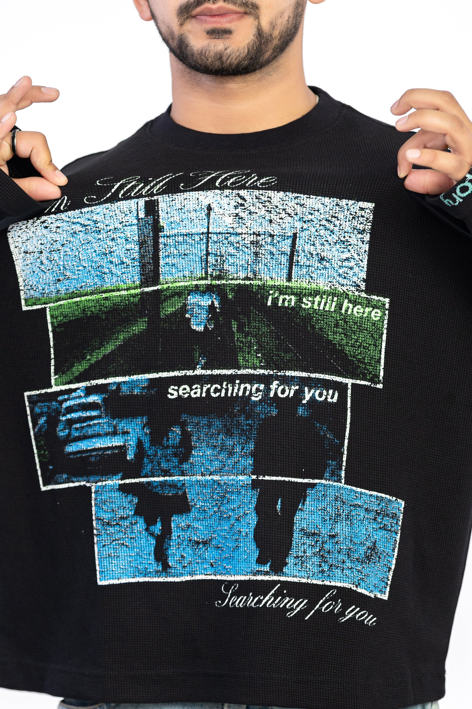 WAFFLE TEE FULL SLEEVE