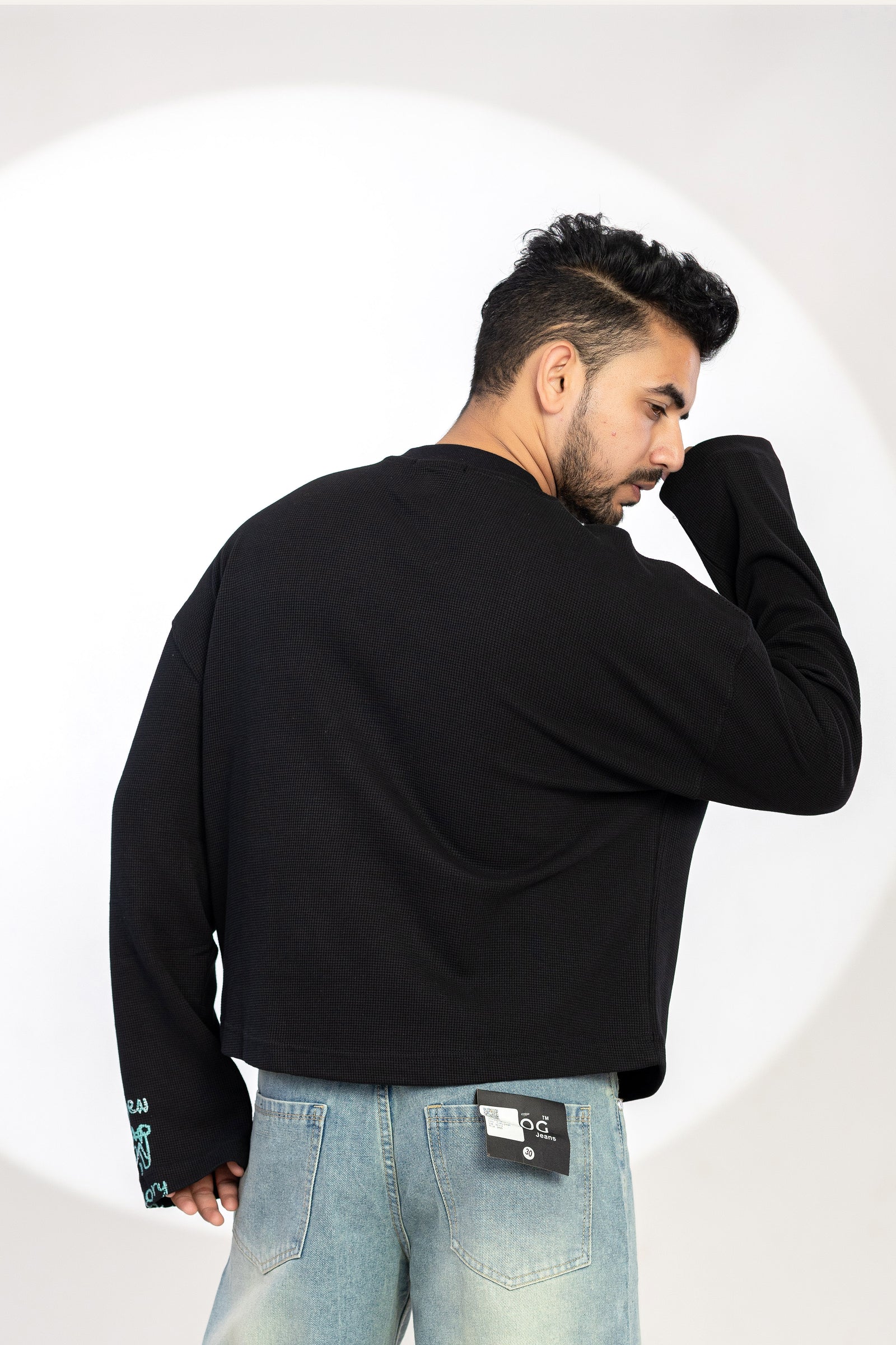 WAFFLE TEE FULL SLEEVE