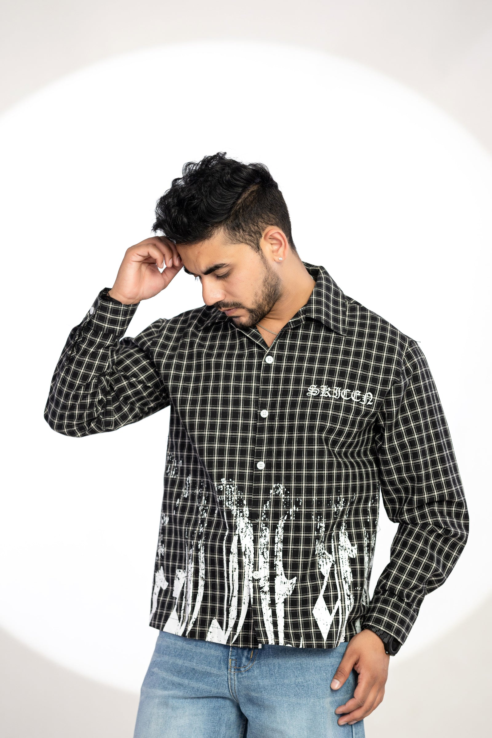 SAVAGE BASE SHIRT CROP LENGTH(BOXI FIT)