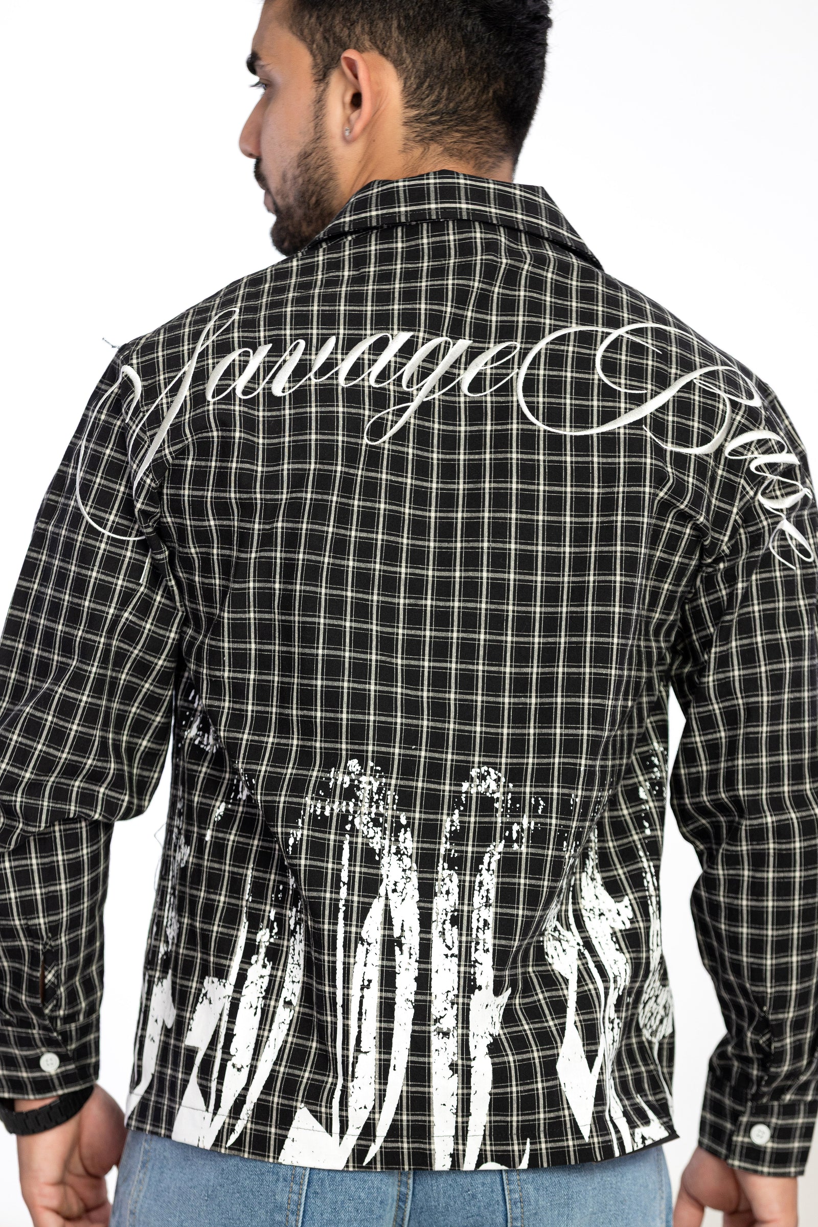 SAVAGE BASE SHIRT CROP LENGTH(BOXI FIT)