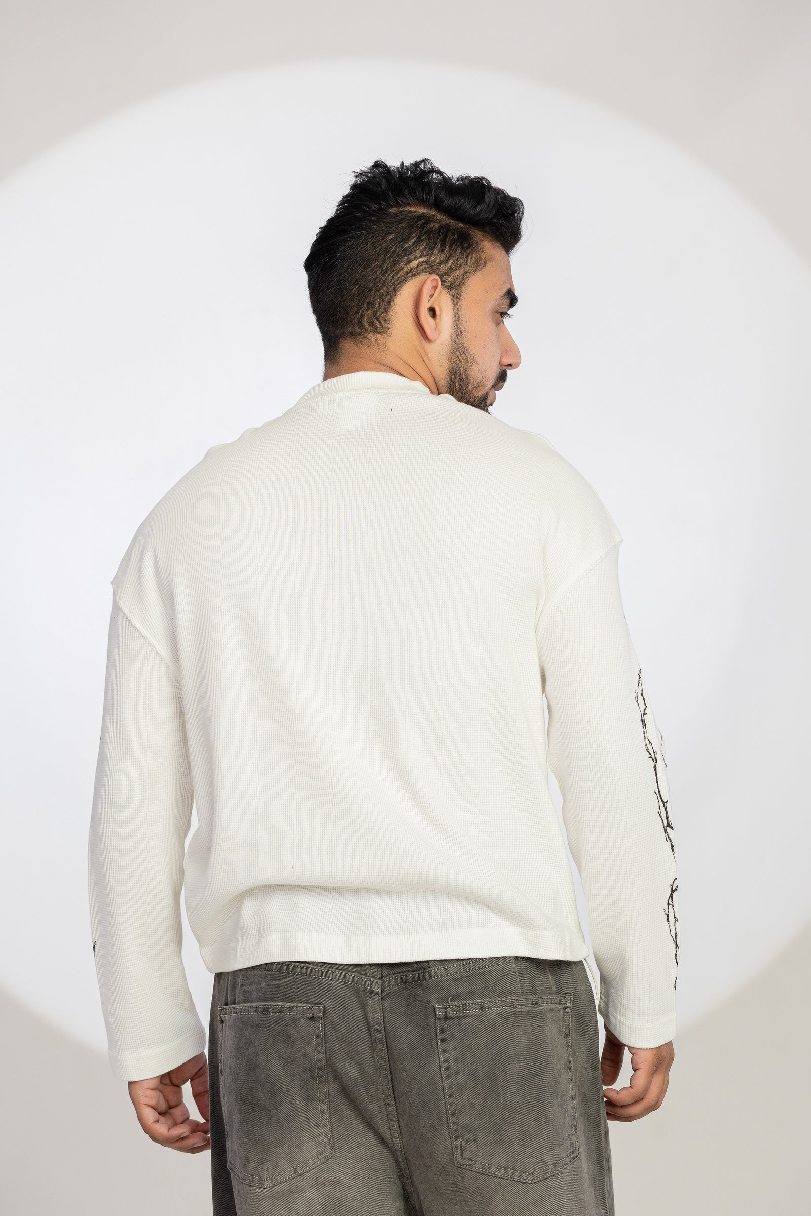 WAFFLE TEE FULL SLEEVE