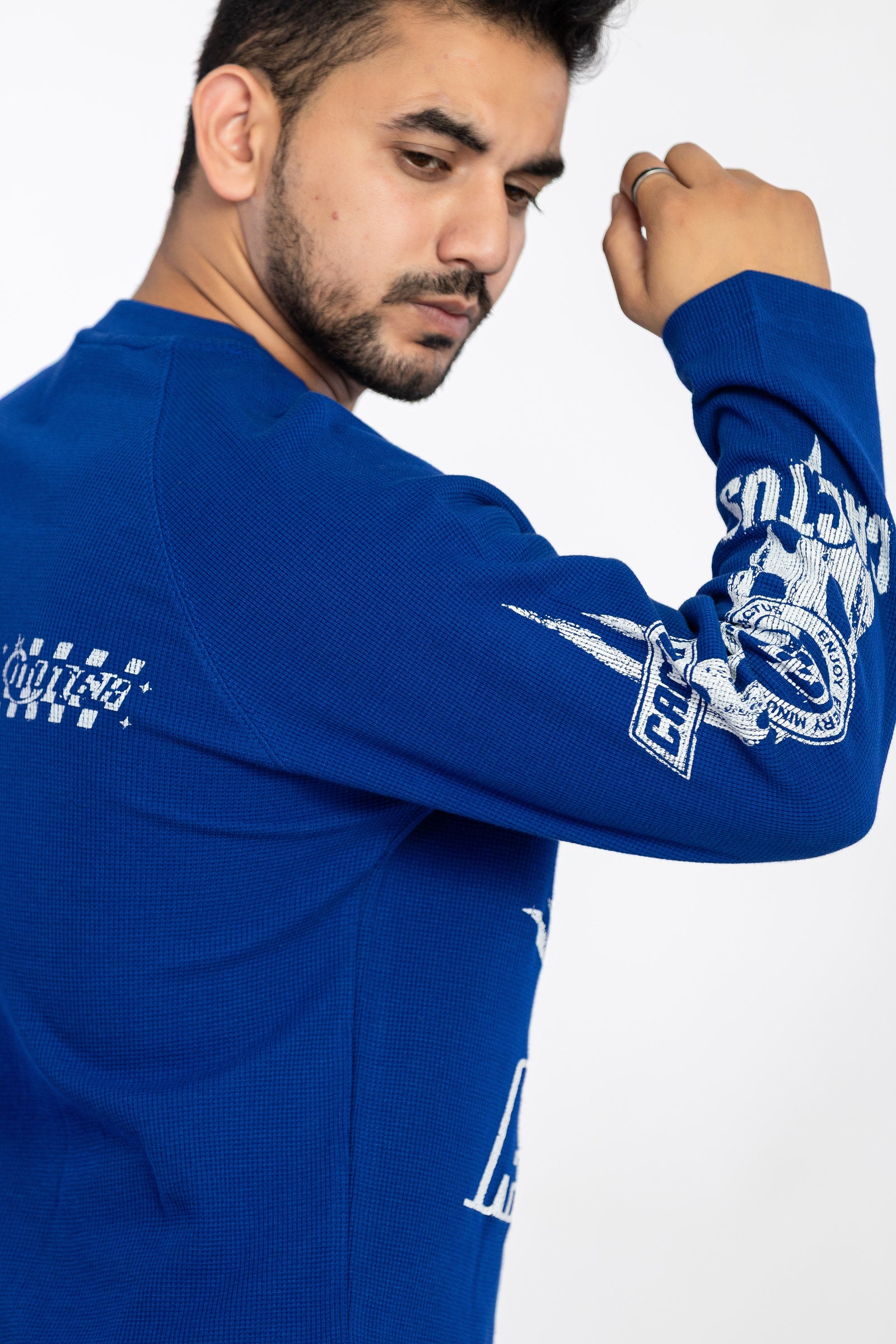 WAFFLE TEE FULL SLEEVE