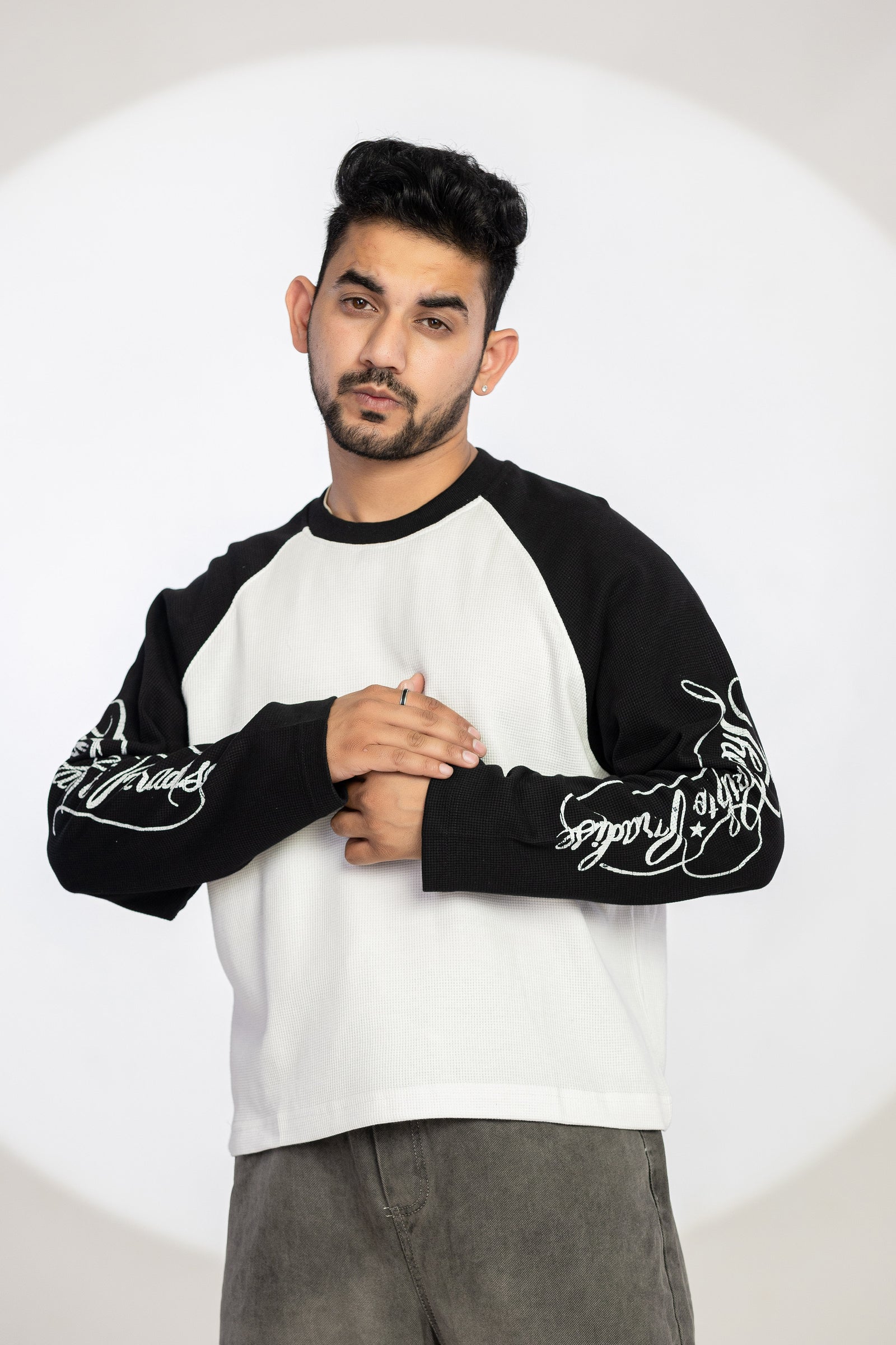 WAFFLE TEE FULL SLEEVE