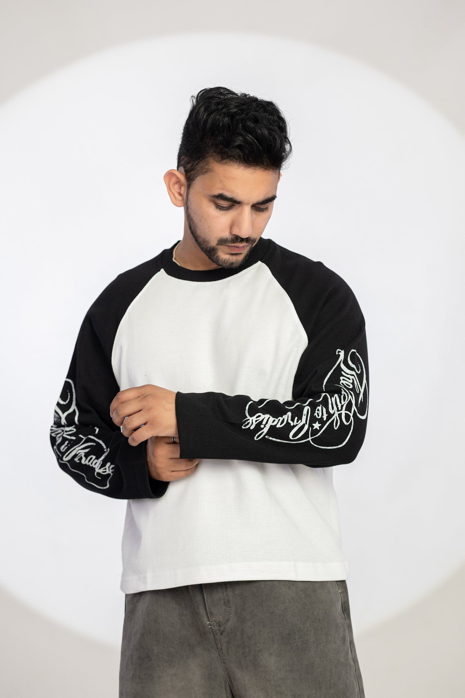 WAFFLE TEE FULL SLEEVE