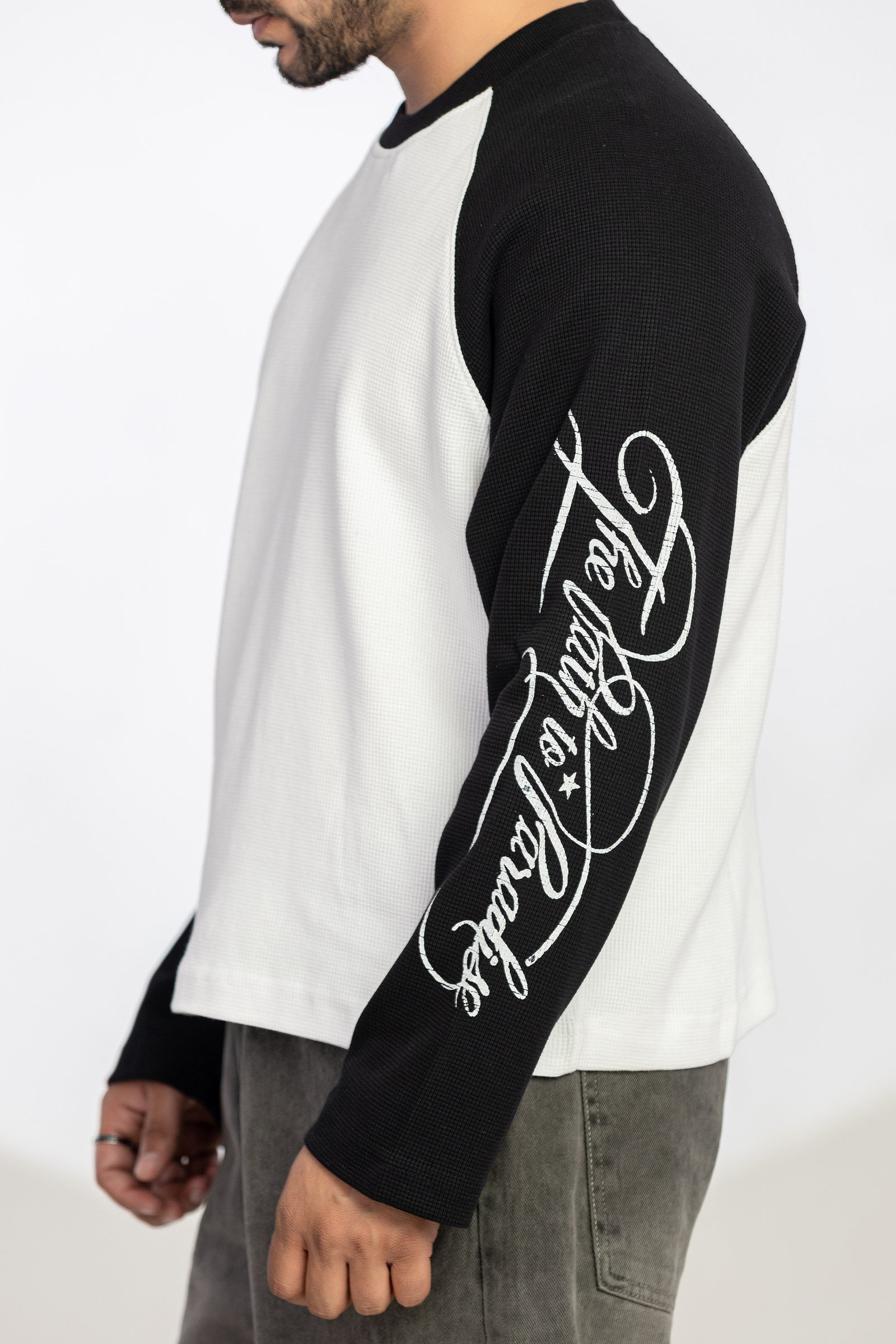 WAFFLE TEE FULL SLEEVE